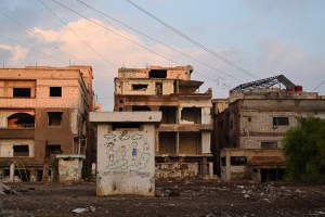 Yarmouk Camp devastation. A once-desired neighbourhood and safe haven for Palestinian refugees. Damascus, Syria. December 31, 2024.